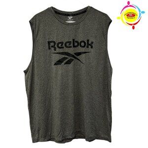 *REEBOOK GRAY MUSCLE TANK TOP